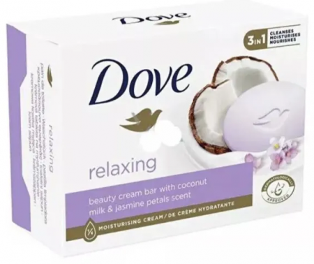 Gel dus si sapun - Sapun Crema, Dove, Cu Nuca De Cocos, 90g