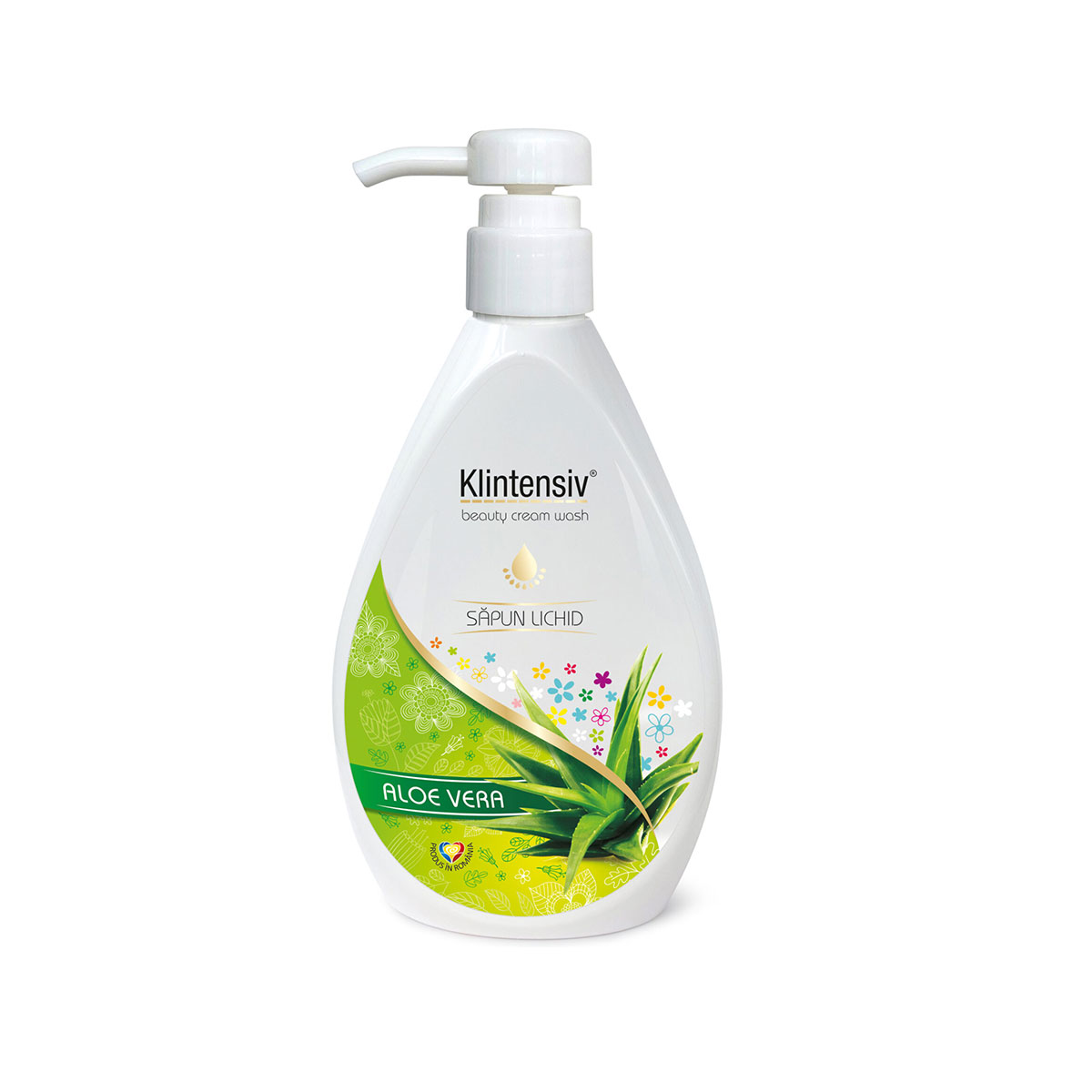 Gel dus si sapun - Sapun Lichid, Klintensiv, Aloe Vera, 480 ml