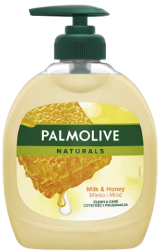 Gel dus si sapun - Sapun Lichid, Palmolive, Milk & Honey, 300 ml
