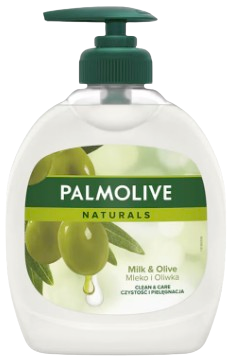 Gel dus si sapun - Sapun Lichid, Palmolive, Milk & Olive, 300 ml