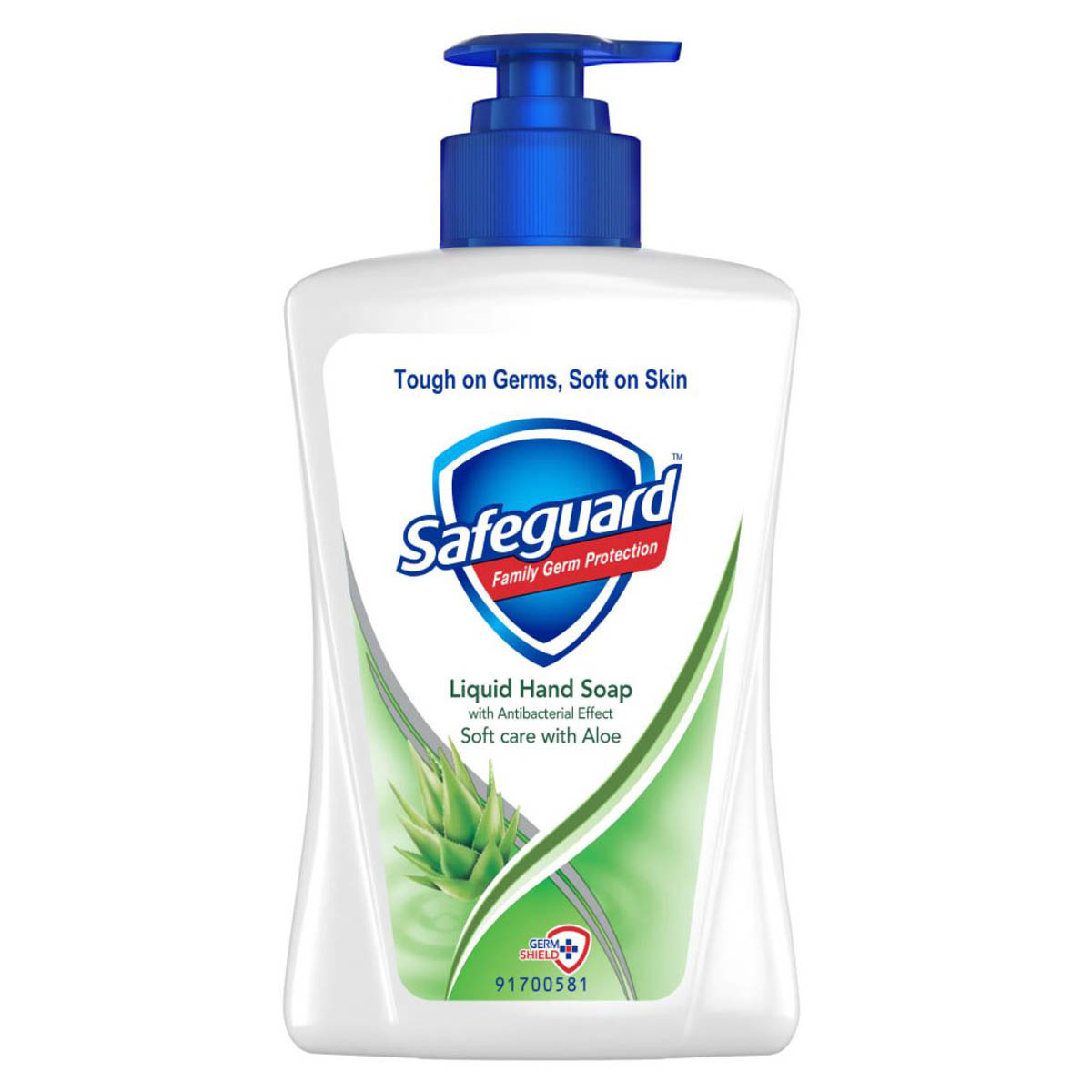 Gel dus si sapun - Sapun Lichid, Safeguard, Aloe, 225ml