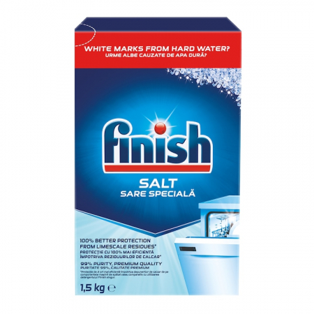 Detergenti vase - Sare Pentru Masina De Spalat Vase, Finish, Dedurizanta, 1.5kg
