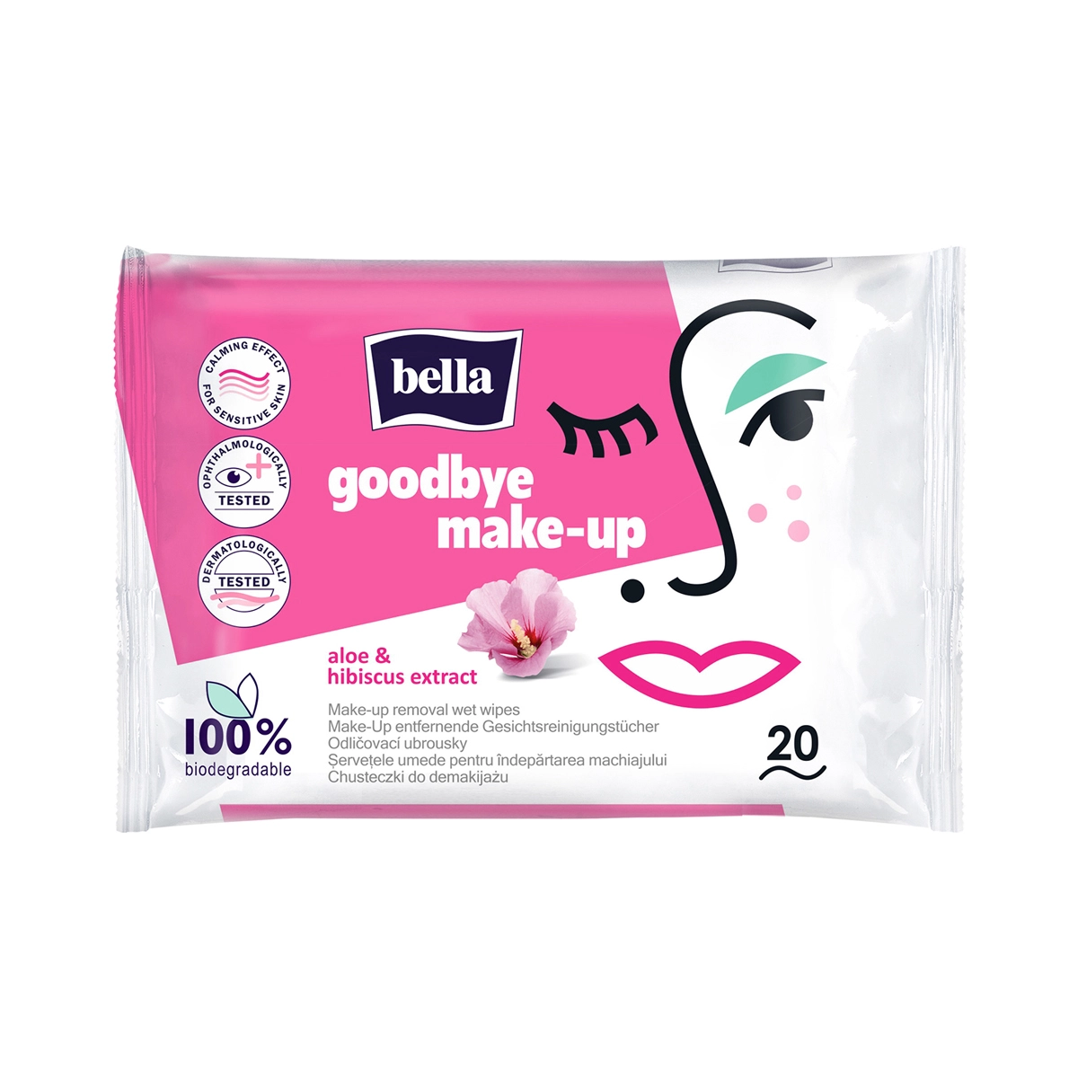 Ingrijire personala - Servetele Demachiante, Bella Standard, 20 x 16, 20 buc