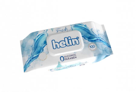 Servetele umede - Servetele Umede, Helin, Fresh, 100 bucati