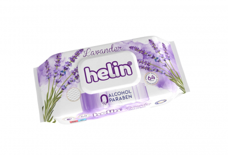 Servetele umede - Servetele Umede, Helin, Lavander, 64 bucati