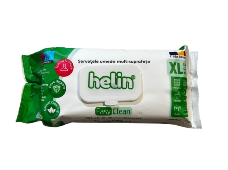 Servetele umede - Servetele Umede Otet si Bicarbonat, Helin, White Soap, XXL, 100 buc