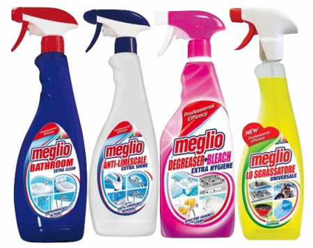 Detergenti locuinta - Set Promotional Produse Curatenie, Meglio, 4 Produse