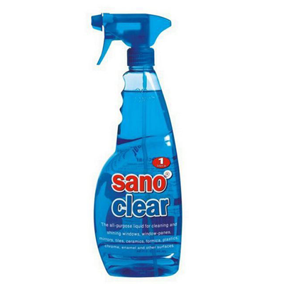 Detergenti locuinta - Solutie Curatat Geamuri, Sano, Clear Blue Trigger, 1L
