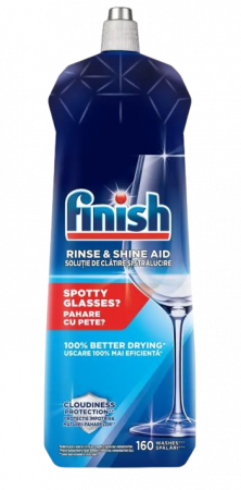Casa si curatenie - Solutie De Clatire Pentru Masina De Spalat Vase, Finish, 800ml