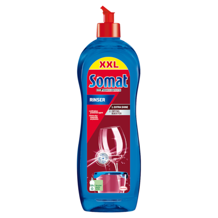 Detergenti vase - Solutie De Clatire Pentru Masina De Spalat Vase, Somat, 5x Action, 750 ml