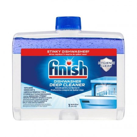 Casa si curatenie - Solutie De Curatare Pentru Masina De Spalat Vase, Finish, 250 ml
