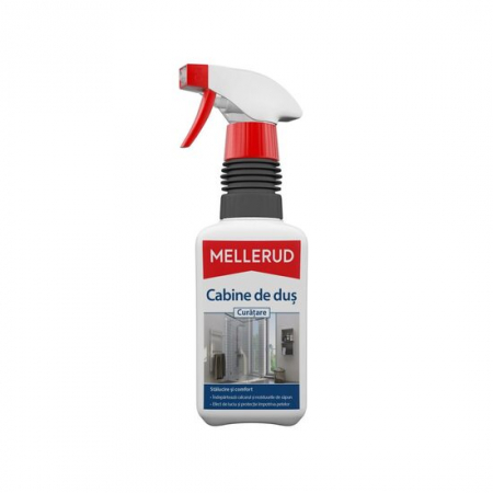 Detergenti locuinta - Soluție Pentru Curățarea Cabinelor De Duș, MELLERUD, 0.5L