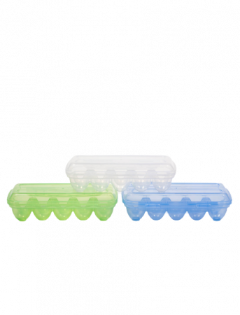 Suport 10 Oua, Sterk, Plastic, Diverse Culori, 27x12x7 cm [3]