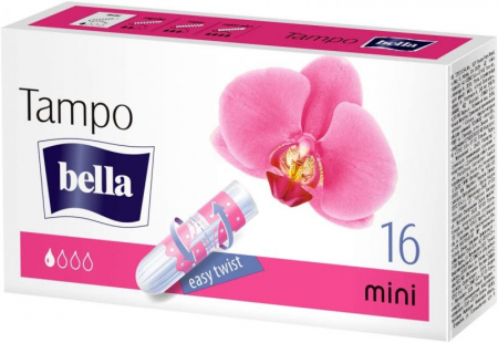 Ingrijire personala - Tampoane Mini, Bella, 16 buc