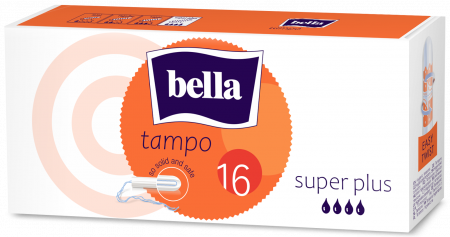 Igiena intima - Tampoane Pentru Flux Menstrual Abundent, Bella, 16 buc