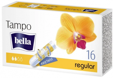 Igiena intima - Tampoane Pentru Flux Menstrual Normal, Bella, 16 buc