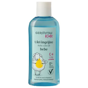 Ingrijire bebe - Ulei Ingrijire Bebe, Gerovital Kids, 150 ml