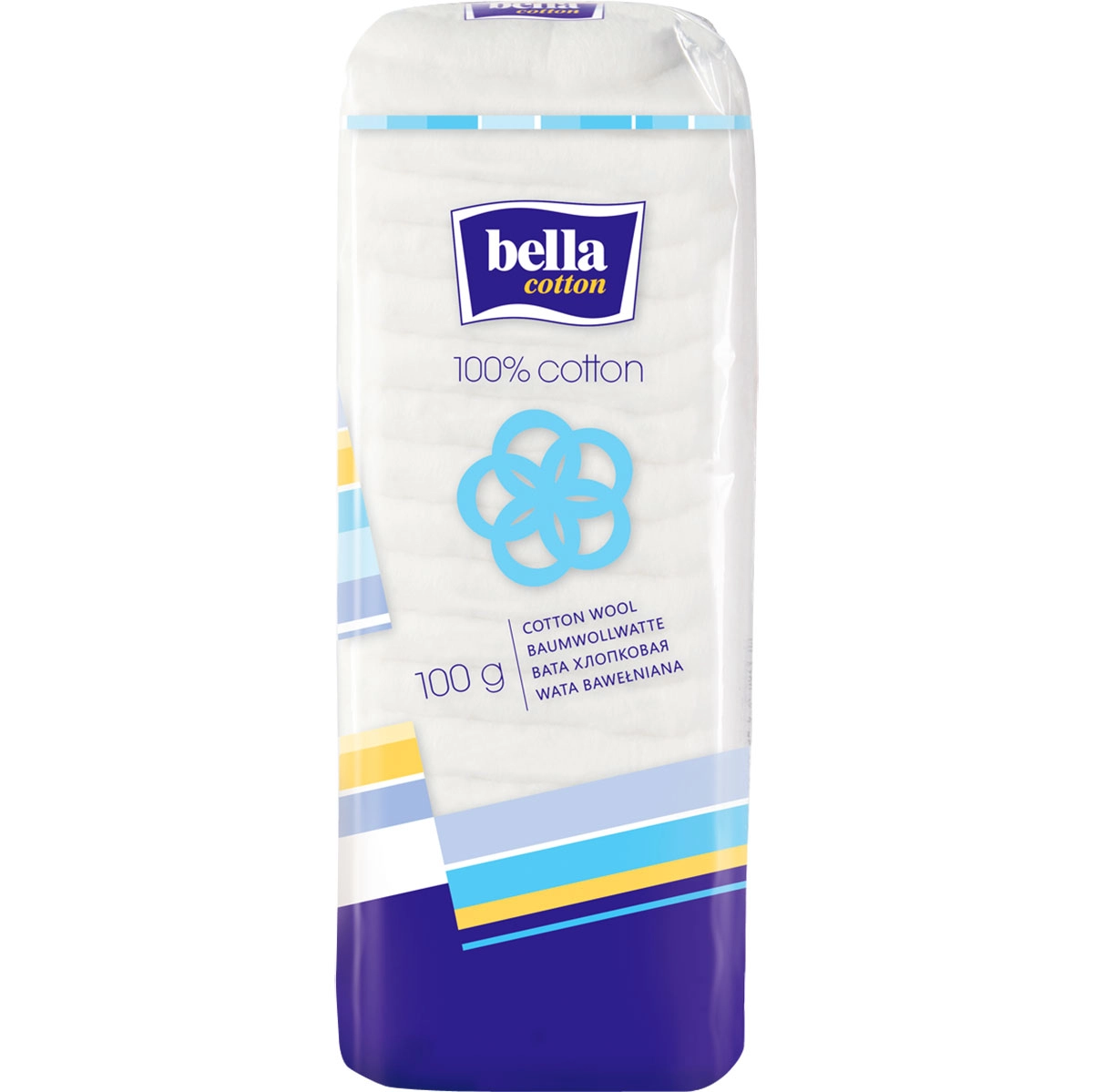 Ingrijire personala - Vata 100% Bumbac, Bella, Cotton, 100g