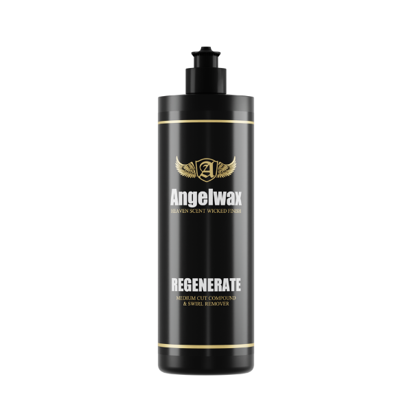 Kit Polish Profesional Angelwax Regenerate + Pad Burete Comfort 3" (Mediu, 0.5L) [2]
