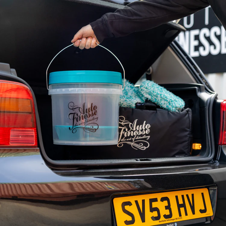 Auto Finesse - Mini Detailing (Clear) Bucket with Grit Guard [4]