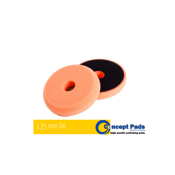 Concept Pads 5" Orange Medium Cutting Pad [1]