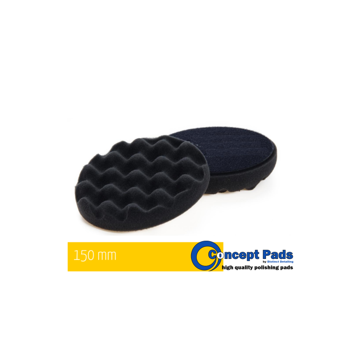Concept Pads 5.5" Waffle Black Finishing Pad [1]