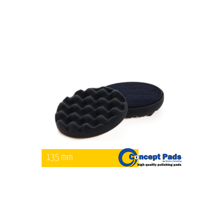 Concept Pads 5" Waffle Black Finishing Pad [1]