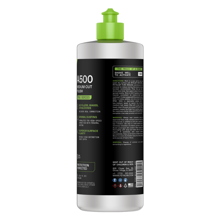 Kit Polish Profesional Feynlab® A500 + Pad Burete Concept Open-Cell 3" (Mediu, 0.5L) [4]