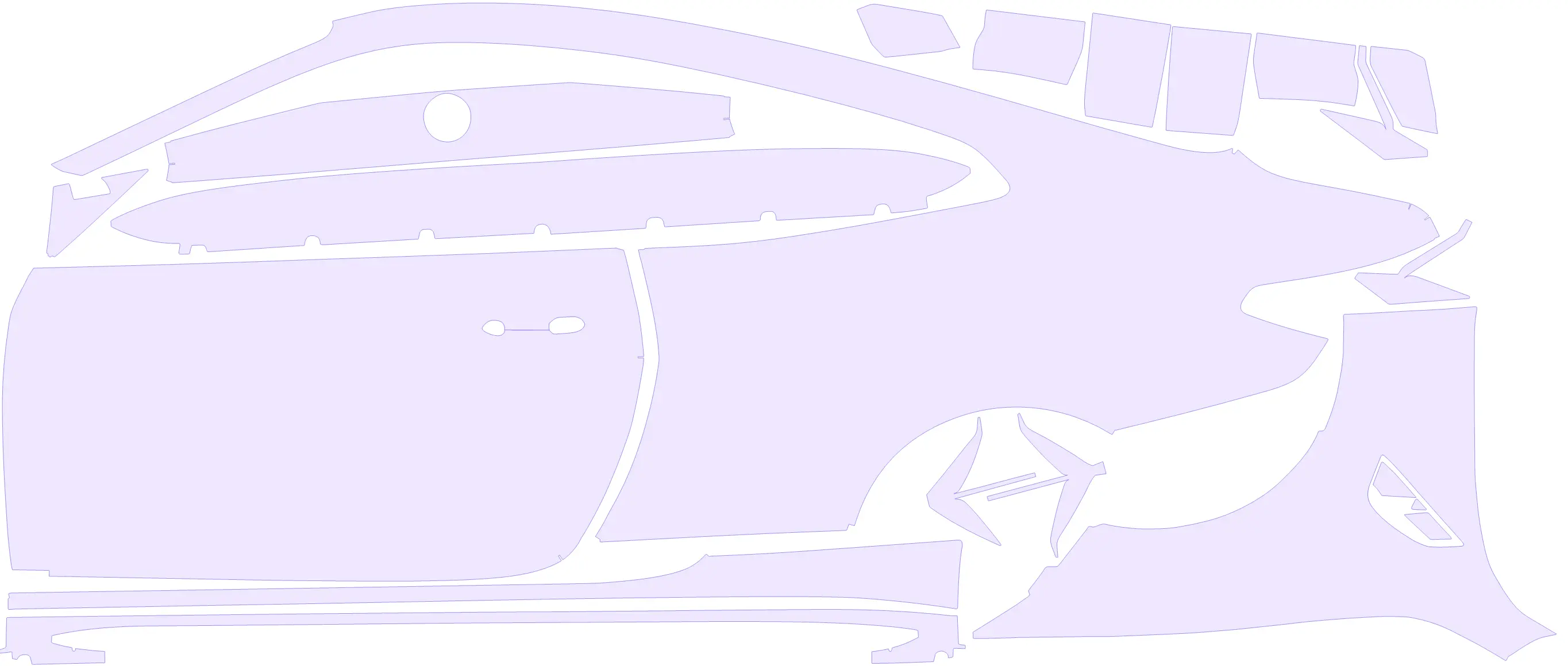 Fusion Guard Nano Paint Protection Film Pre-Cut 1.52m [6]