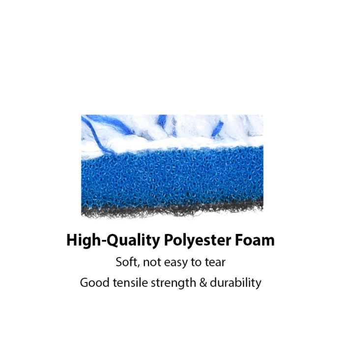 Krauss Microfibre Pad with Foam Backing Ø130mm [3]