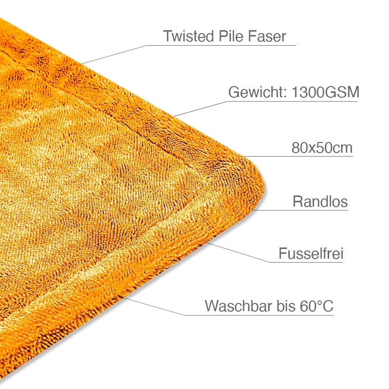 Liquid Elements Black Hole XL - Pemium Drying Towel Orange [2]