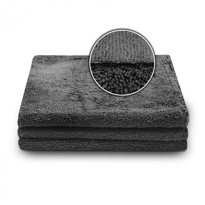 Liquid Elements / Cleandot - (3 Pack) Versatile Microfibers (Grey) [1]