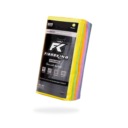 Lavete Microfibră - Fibreking Silver Label Microfibres (Multi Colour) (36 pack)