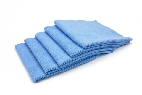 Exterior - (5 Pack) Scratchless Premium BLUE Microfiber Towels