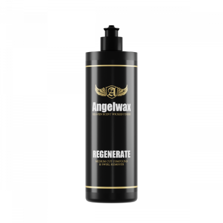 Kit Polish Profesional Angelwax Regenerate + Pad Burete Comfort 5" (Mediu, 0.5L) [1]