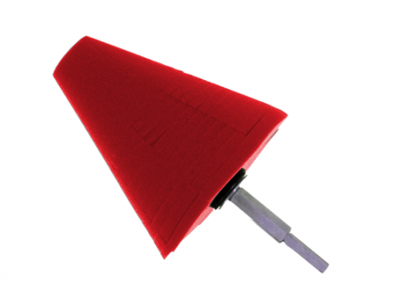 Detailing Outlet - Concept Pads Polishing Cone RED Ultra Fine Finishing