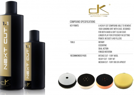 Detailing Kingdom NextCut 1.1 Heavy Cut Compound -1L [1]