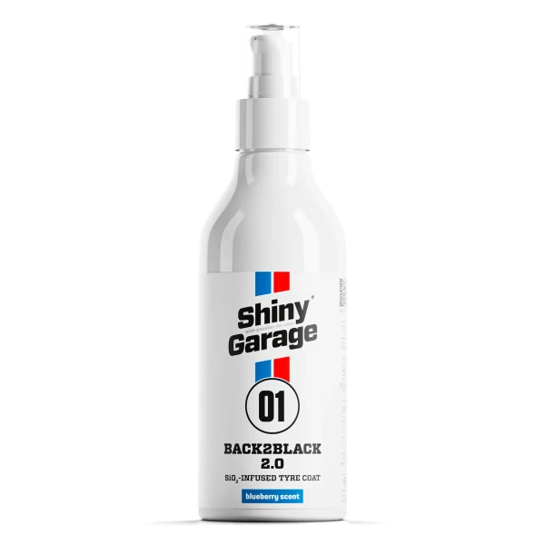 Jante şi Anvelope - Dressing cu SiO2 pentru anvelope - Shiny Garage Back2Black Tyre Coat 2.0 (250ml)