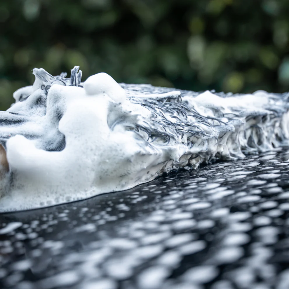 Fibreking Gold Label Korean Microfibre Premium Wash Mitt (Grey) [1]