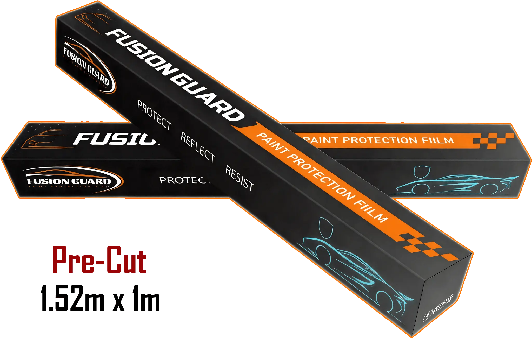 Paint Protection Film (PPF) - Fusion Guard Nano Paint Protection Film Pre-Cut 1.52m