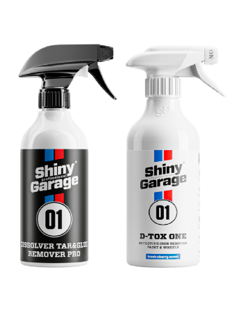Kit-uri Detailing - Kit Decontaminare Chimica Shiny Garage Dissolver (500ml) & Shiny Garage D-Tox One (500ml)
