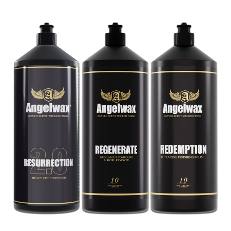 Kit Polish Profesional Angelwax Resurrection + Regenerate + Redemption (3x 1L) [0]