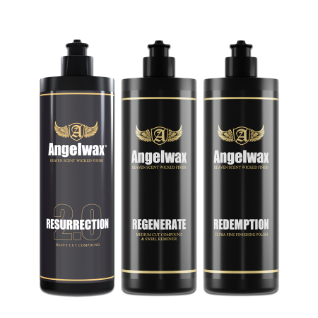 Kit Polish Profesional Angelwax Resurrection + Regenerate + Redemption (3x 500ml) [0]