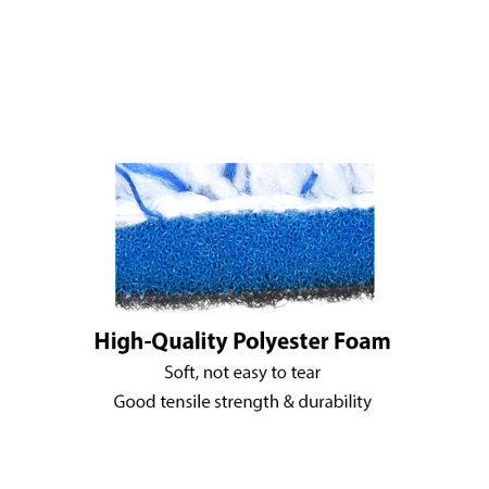 Krauss Microfibre Pad with Foam Backing Ø130mm [2]