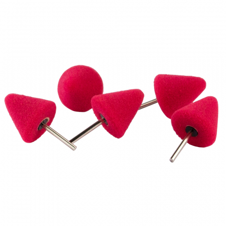 Detailing Outlet - Krauss MINI POLISHING CONE RED (PACK OF 5)