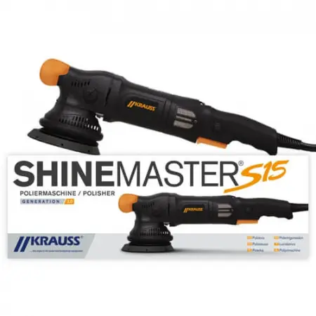 Aparate şi Unelte - Krauss ShineMaster S15 Dual-Action 15mm - Maşină de Polishat Orbitală
