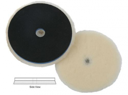 Pad-uri Polish - Pad lână - Lake Country 150mm (6") Low Lint Prewashed Lambswool Pad