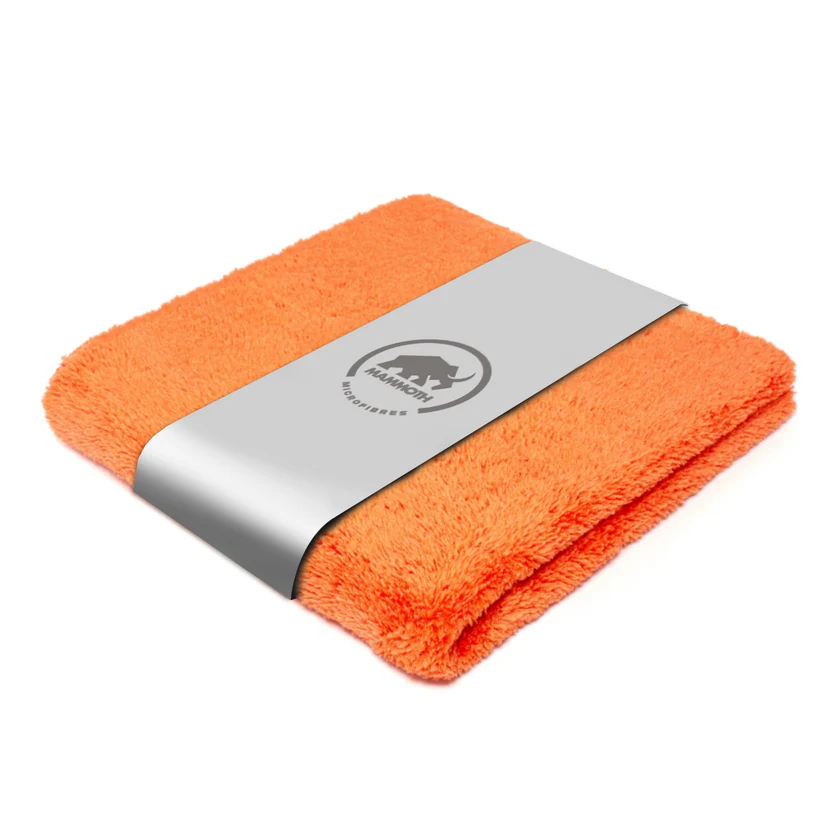 Lavete Microfibră - Mammoth Orange Canary 360 GSM Plush Microfibre Towel