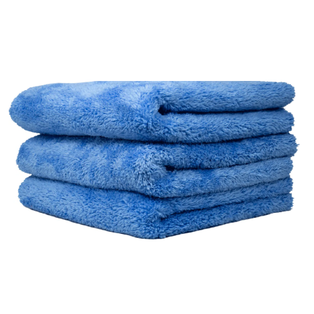 Lavete Premium Plush Blue, 40x40cm, 500gsm - Fallen Angels Microfibres [0]