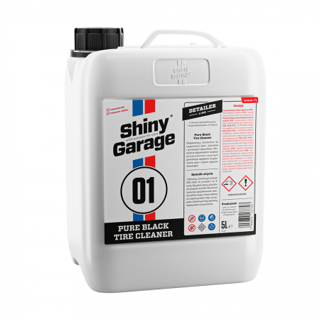 Seria PRO (5L) - Shiny Garage Pure Black Tire Cleaner Concentrate